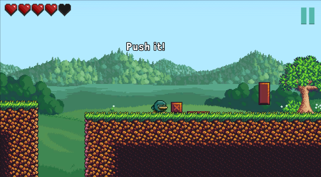 MeloFall Screenshot - Push puzzle